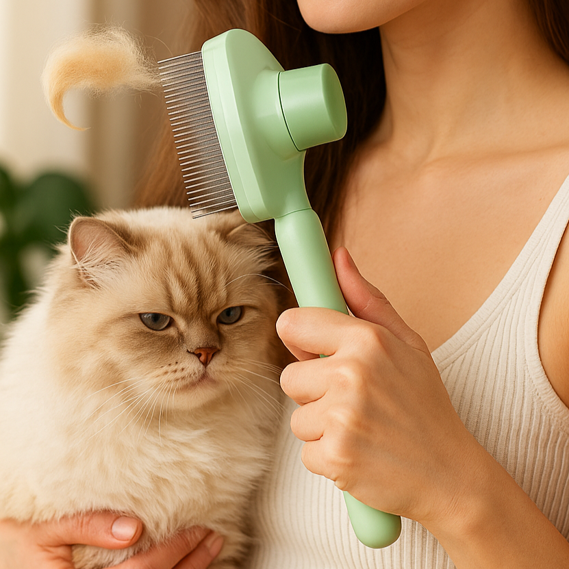 FurClean Pro – Pettine Anti-Pulci e Pelo per Cani e Gatti