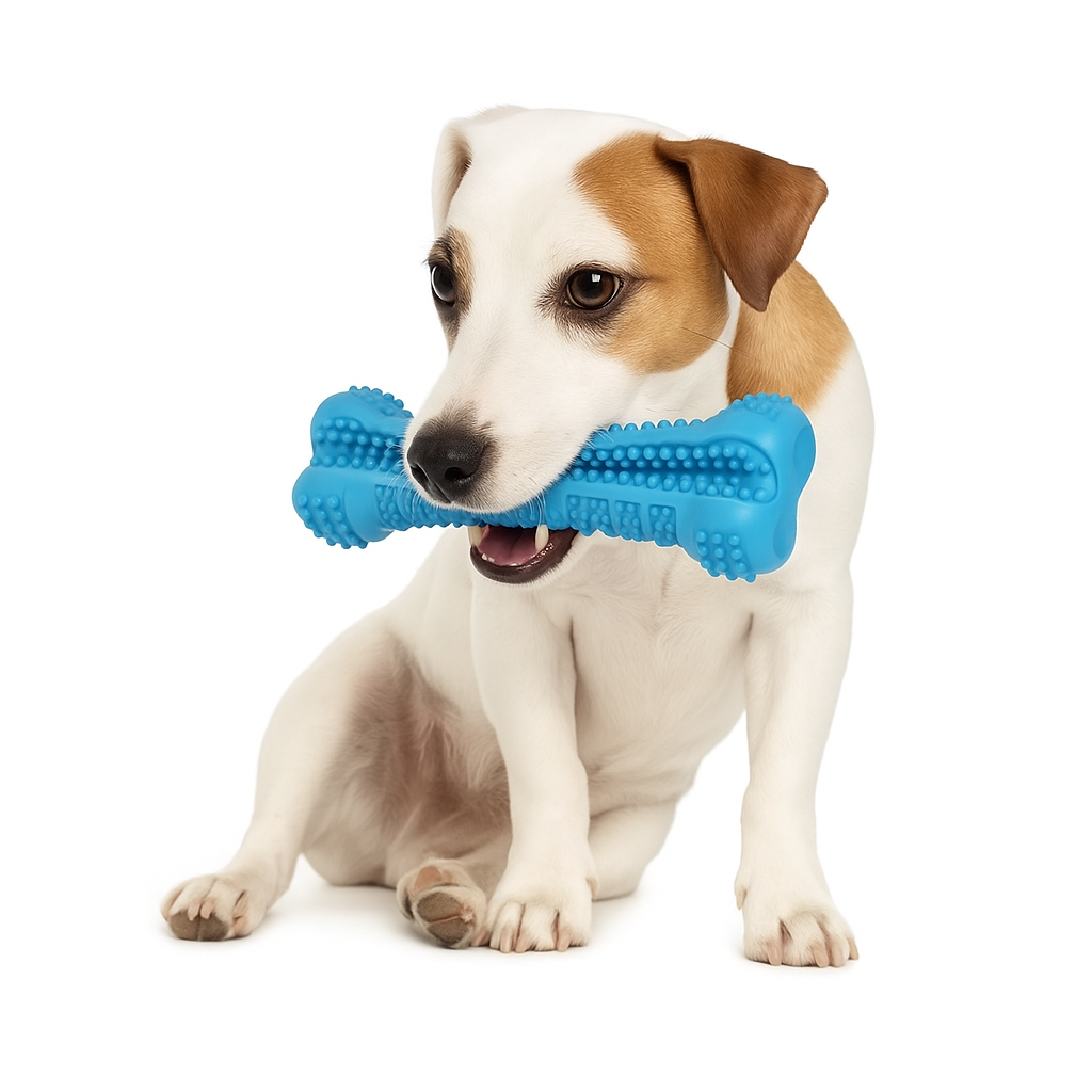 Spazzolino da Masticare 360° per Cani – Pulizia Dentale Divertente e Sicura