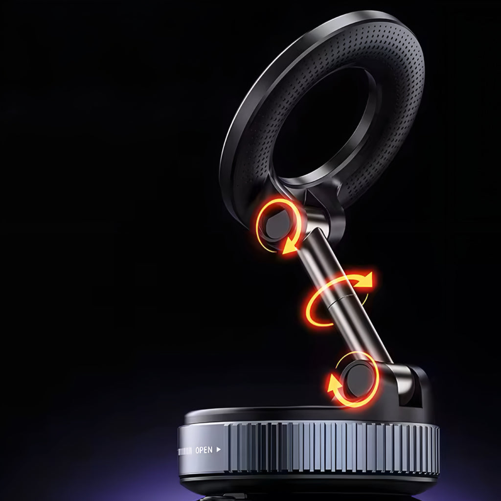 Supporto Auto Magnetico per Smartphone – Sicuro, Regolabile e Salvaspazio