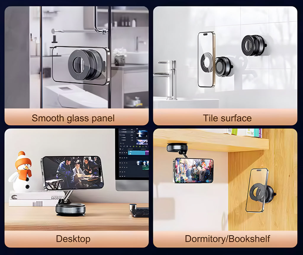 Supporto Auto Magnetico per Smartphone – Sicuro, Regolabile e Salvaspazio