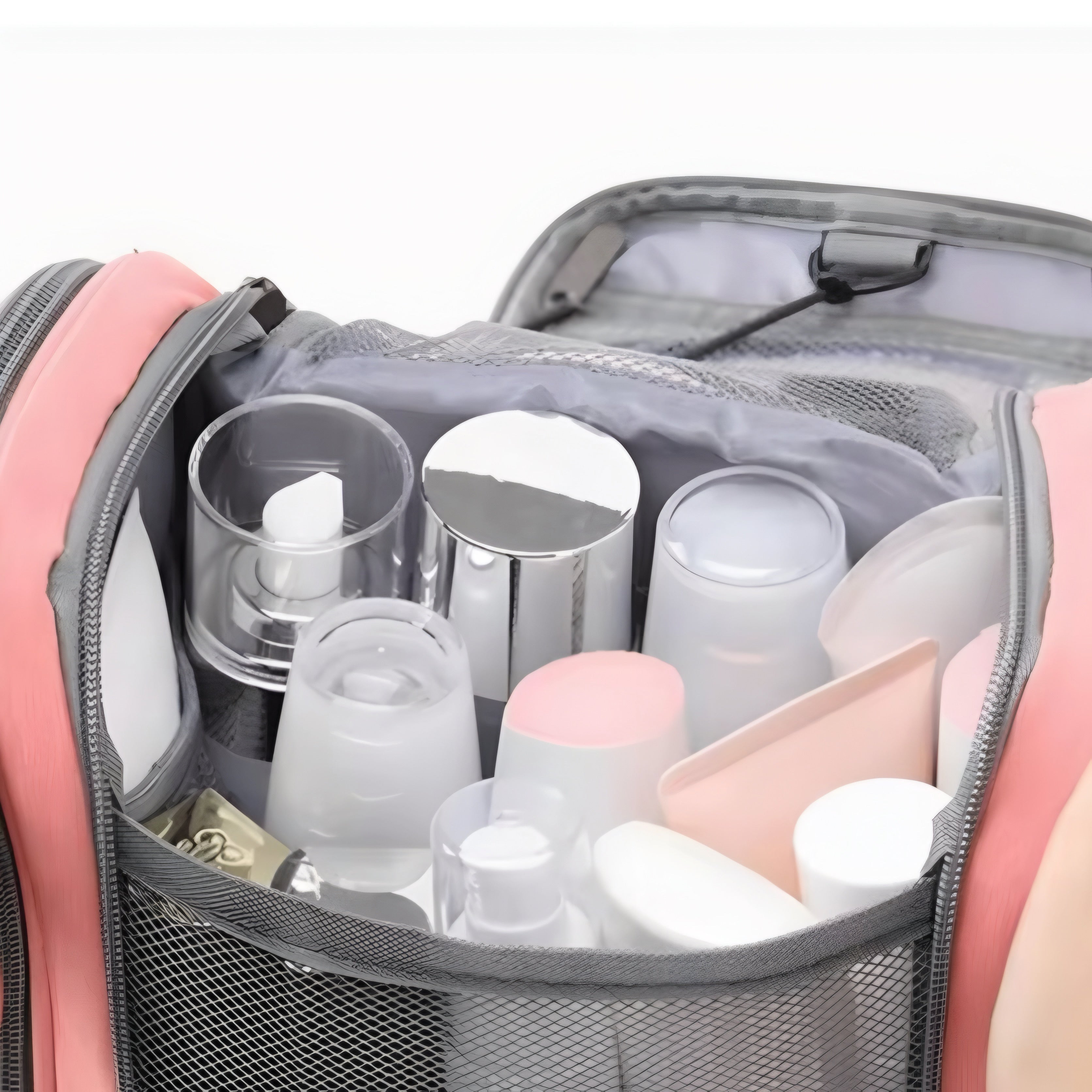 Beauty Case Impermeabile da Donna – Pieghevole, Appeso e Capiente