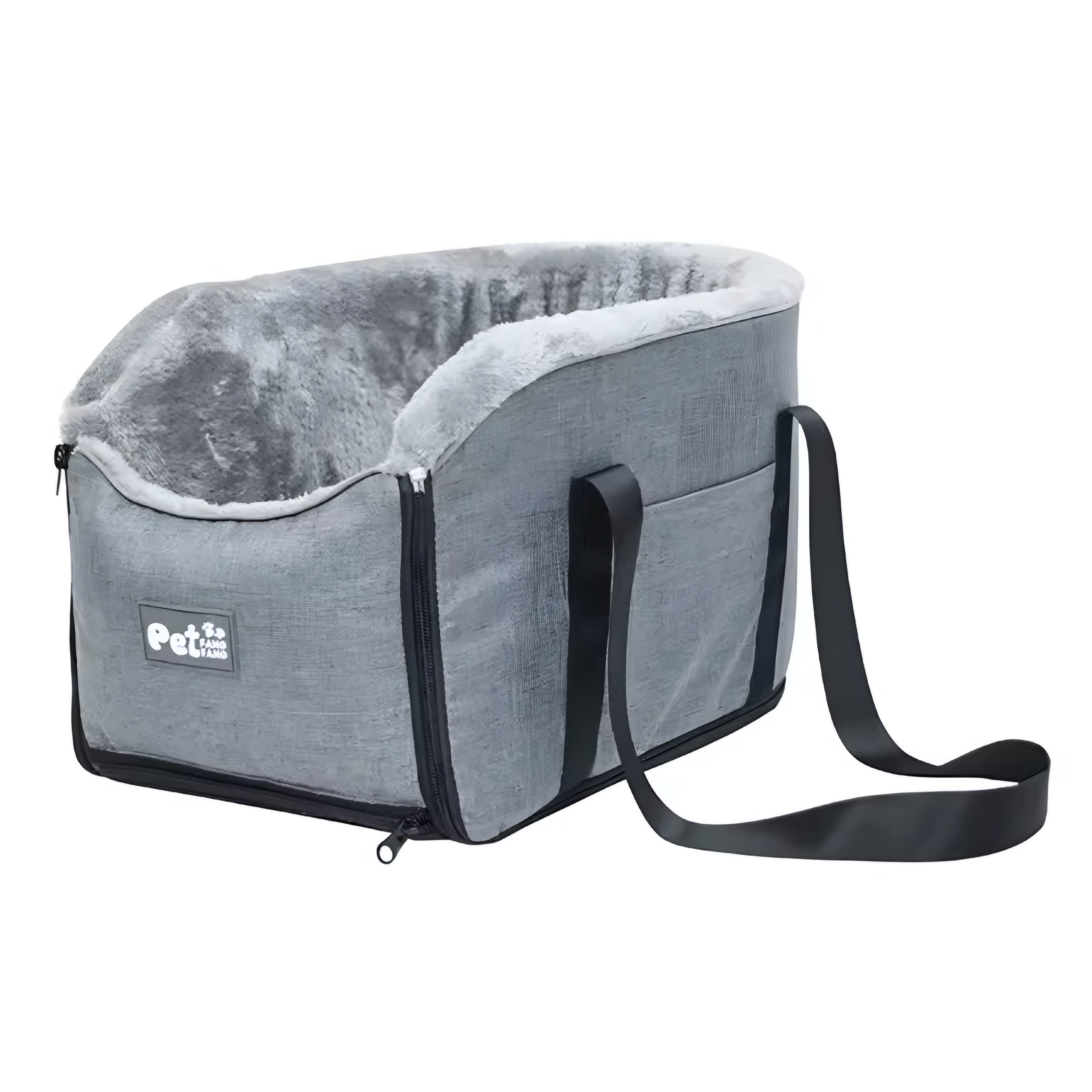 Seggiolino di Sicurezza per Animali – Box Portatile da Auto per Cani e Gatti di Piccola Taglia