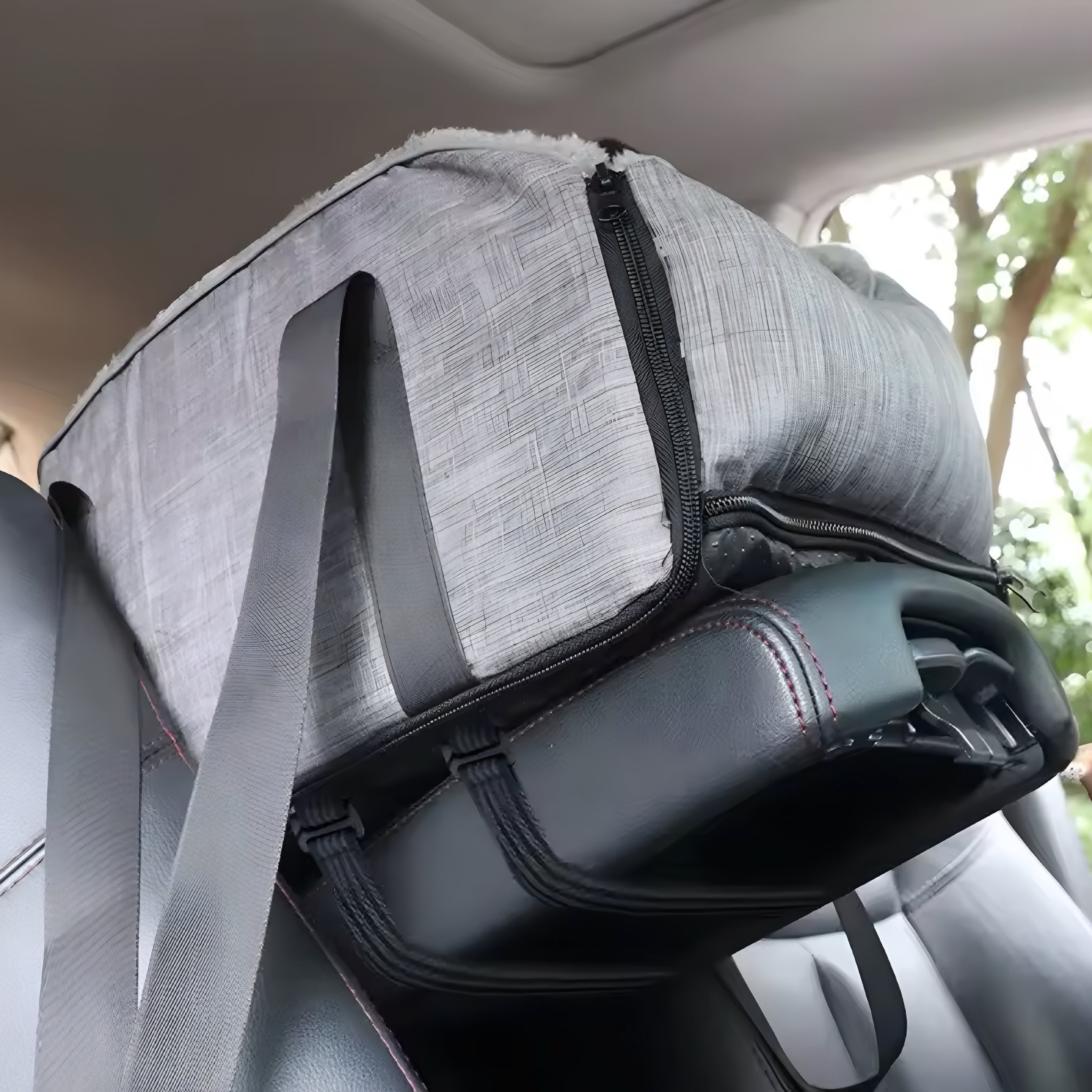 Seggiolino di Sicurezza per Animali – Box Portatile da Auto per Cani e Gatti di Piccola Taglia