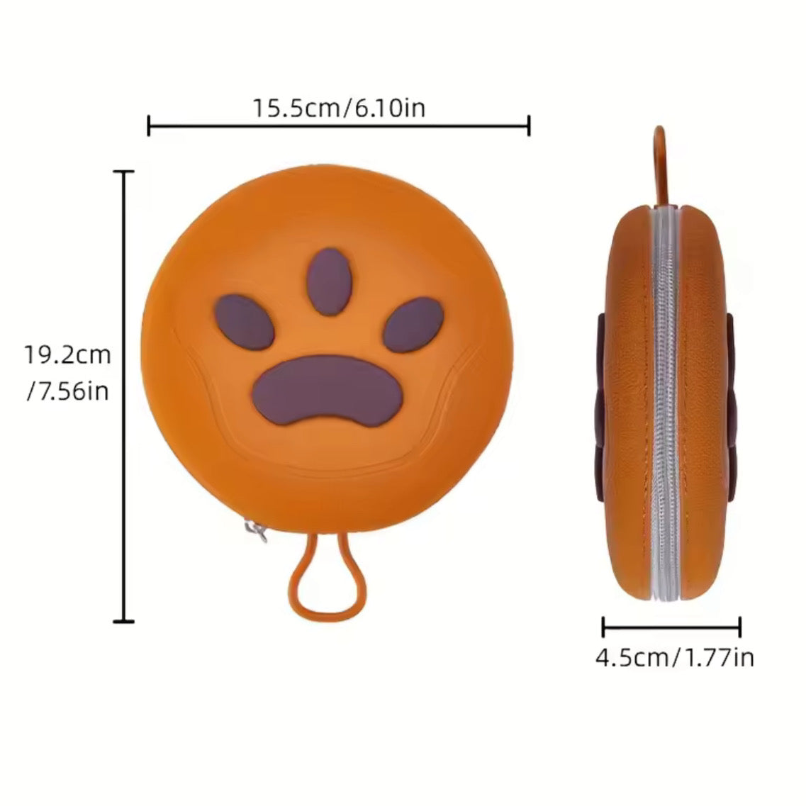 Ciotola Pieghevole 2-in-1 in Silicone – Pratica per Viaggi e Passeggiate