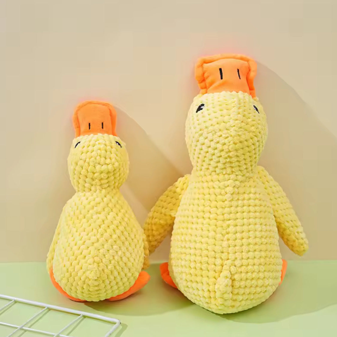 Giocattolo Morbido per Cani – Anatra Peluche da Coccolare