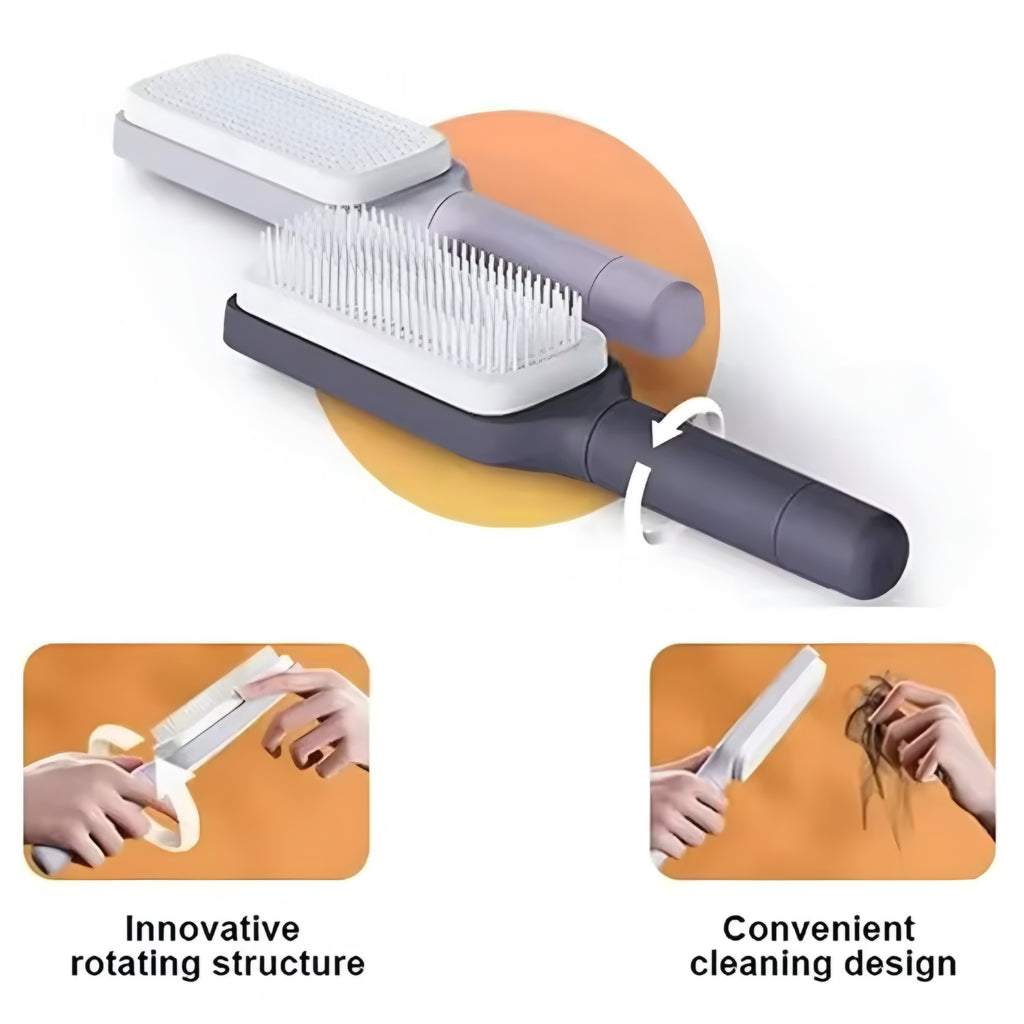 Spazzola Rotante Autopulente con Pettine Sollevatore