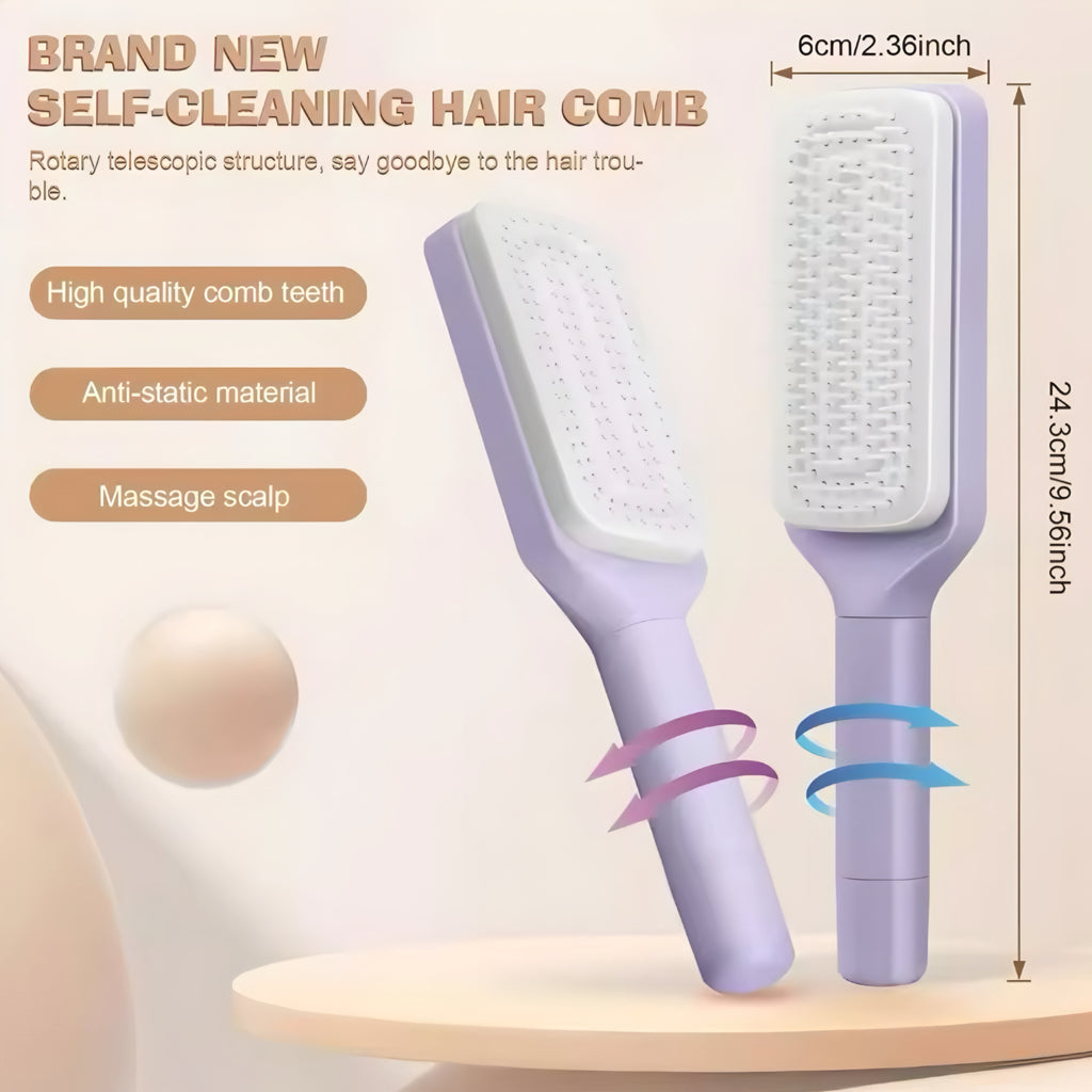 Spazzola Rotante Autopulente con Pettine Sollevatore