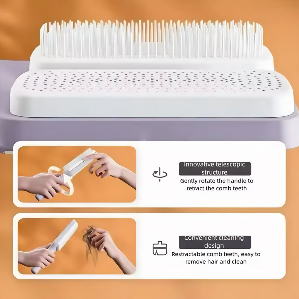 Spazzola Rotante Autopulente con Pettine Sollevatore