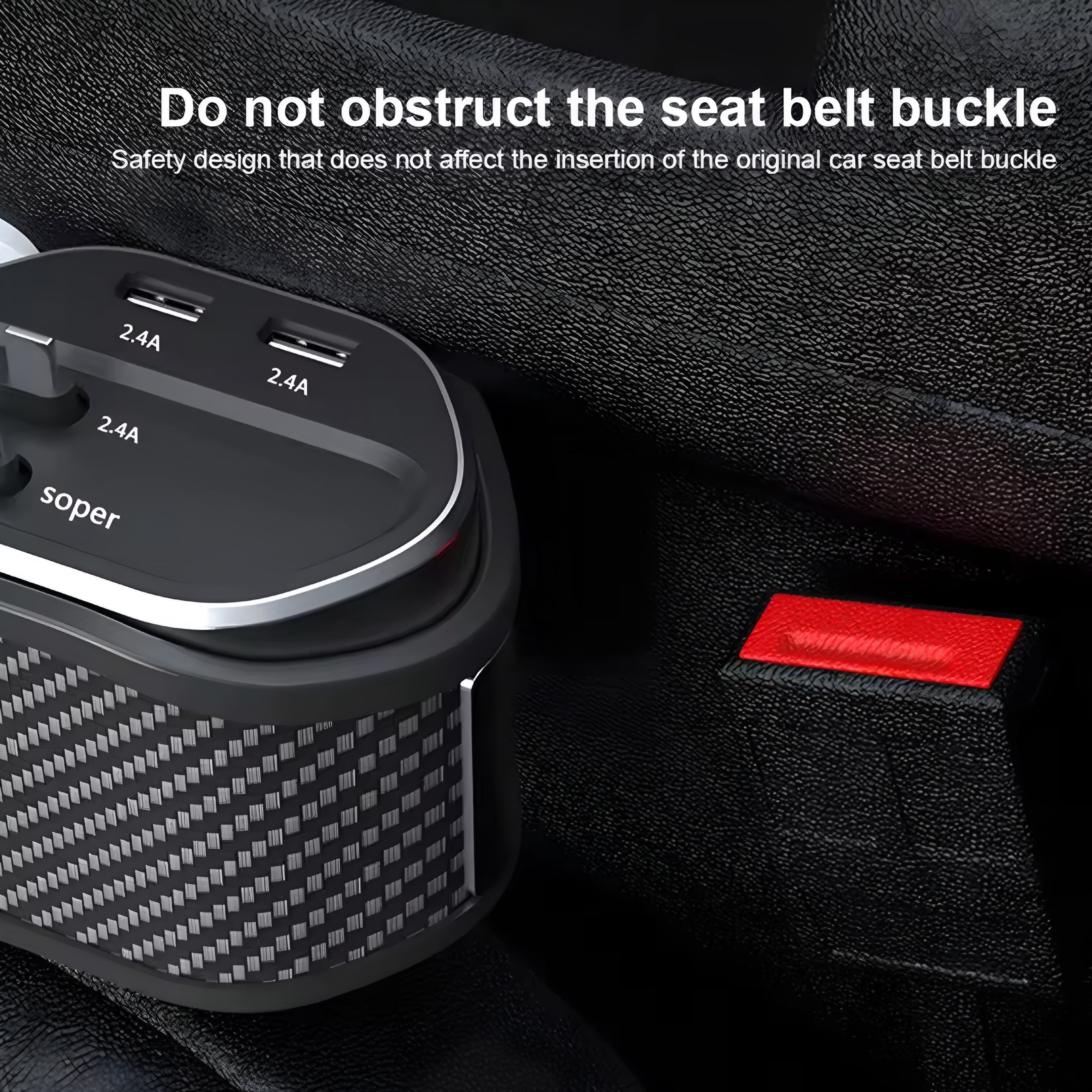 Organizer per Spazio tra Sedile e Console – Ordine e Ricarica in Auto