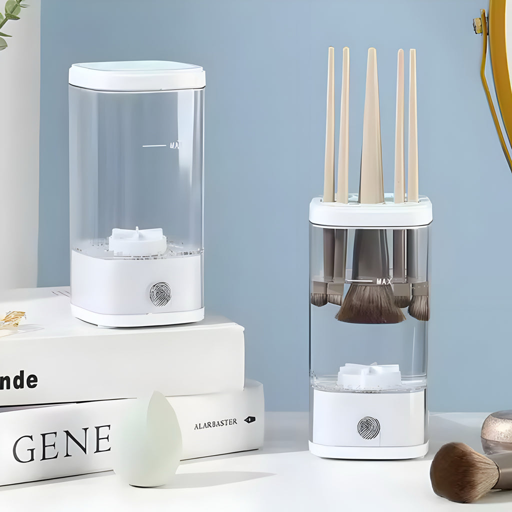 CleanBrush Pro – Pulitore Elettrico per Pennelli da Trucco USB